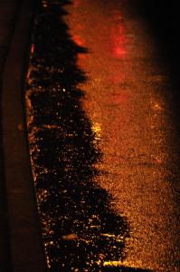 Lyon Nuit pluie